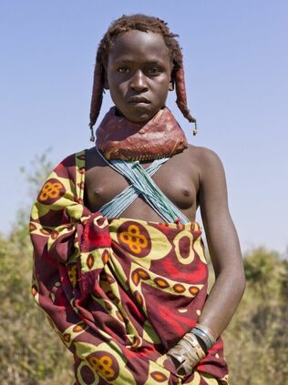 African tribe - Mwila (Angola) -
