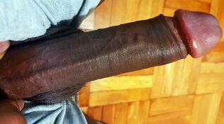 13 and 14 inches ebony stiffys in
