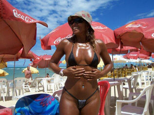 black women nude beach