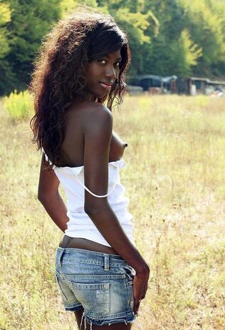 Super-cute african sweethearts with