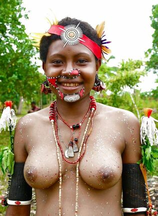 These horny African gf of the tribe