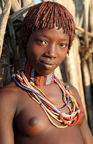 African tribe Hamer Ethiopia