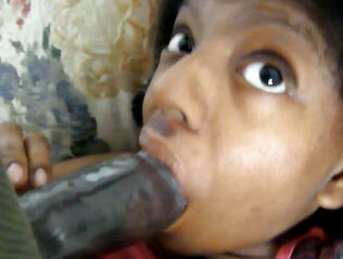 Ebony african young gets pounded..
