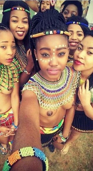 African Zulu Splendid Nude Young