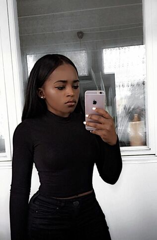 Ebony female selfies - Adult