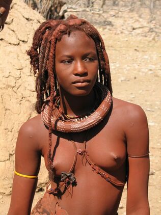 Super-sexy african tribe bare -