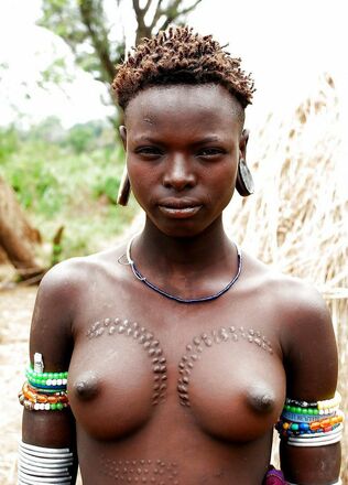 These horny African gf of the tribe