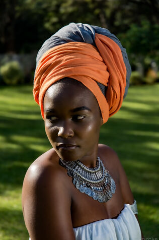 Wrap Series; The African Gal -