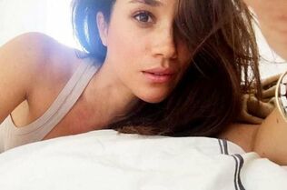 Meghan Markle Bare-breasted Bare